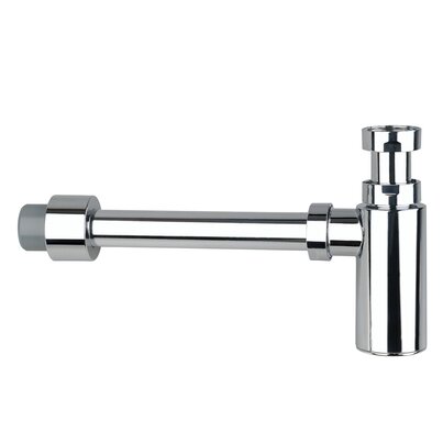 Sifone design per lavabo ABS cromato