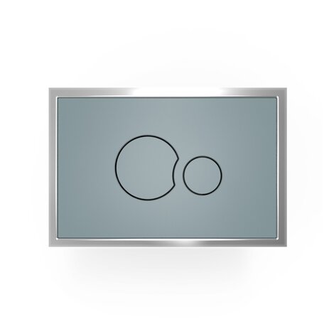 GLASS (placca e tasti in vetro) per cassetta ad incasso INEO80