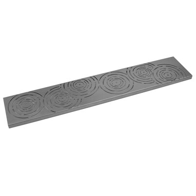100 Griglia in acciaio inox "Design Circle"