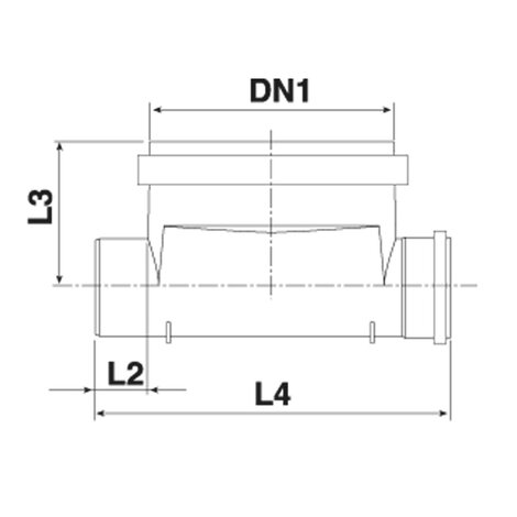 Access junction basis 400x160 1 outlet