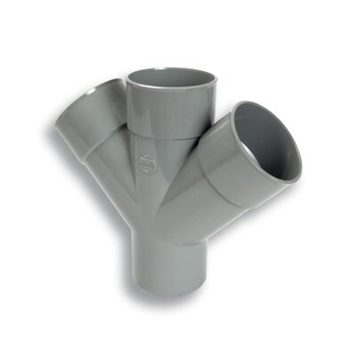 Derivazione 45° M/F doppia parallela