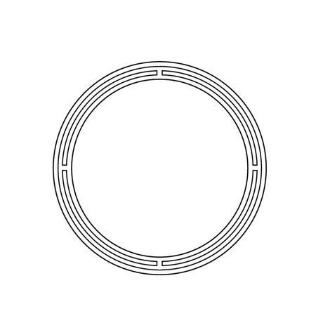 Concentric reducer M/F