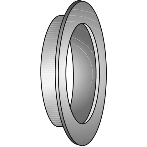 Locking ring for PVC membrane