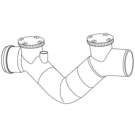 Sifone Firenze 1 sfiato 2 tappi (O-Ring) Sifone Firenze 1 sfiato 2 tappi (O-Ring)