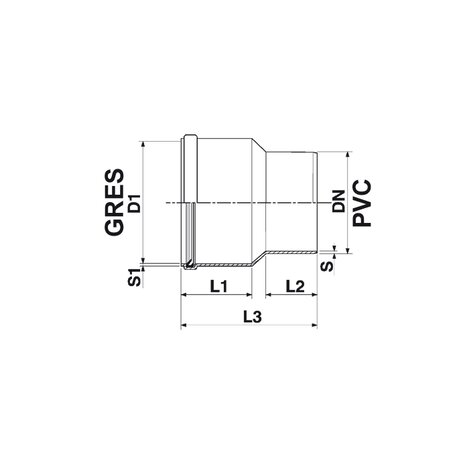 Clay/PVC adaptor