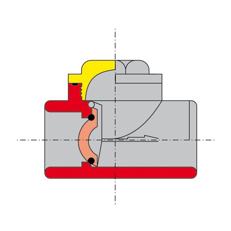 Valvola Antiriflusso PVC a incollaggio