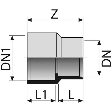 Coupler with collar F/F