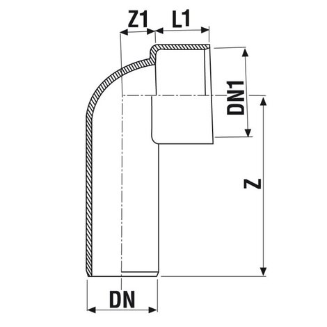 Technical bend long version M/F