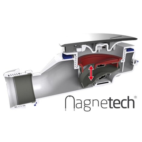 MAGNETECH - Piletta per piatti doccia con sifonatura magnetica