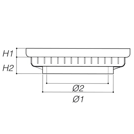 Frame for pipe inspection PP