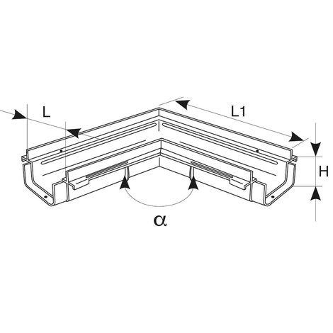 100 Universal corner channel