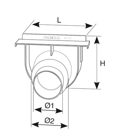 200 End cap-outlet HIGH