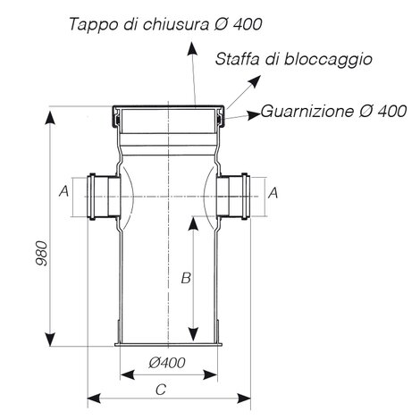 Pozzetto di prelievo (tipo Milano)