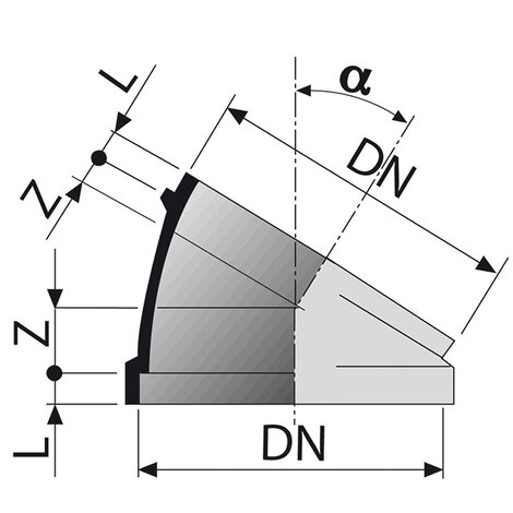 Bend Segment 15° / 30° M/F