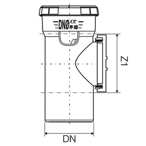 Access pipe M/F