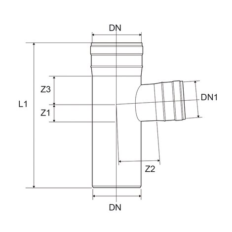 Derivazione ridotta 87°30'