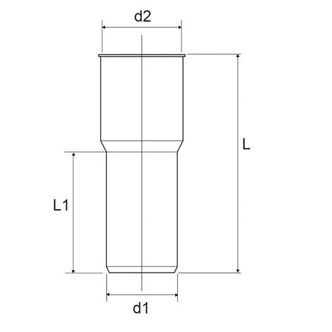 Manicotto tecnico (con tappo di protezione)