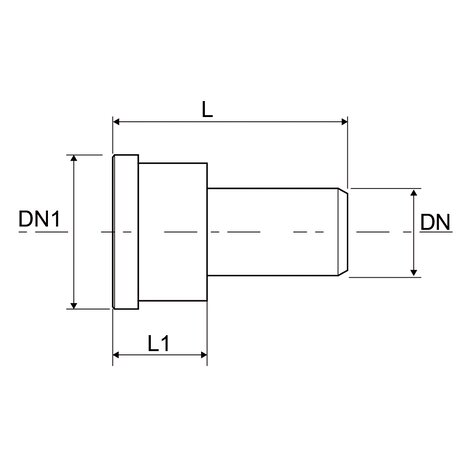 WC connector Ø90 with gasket