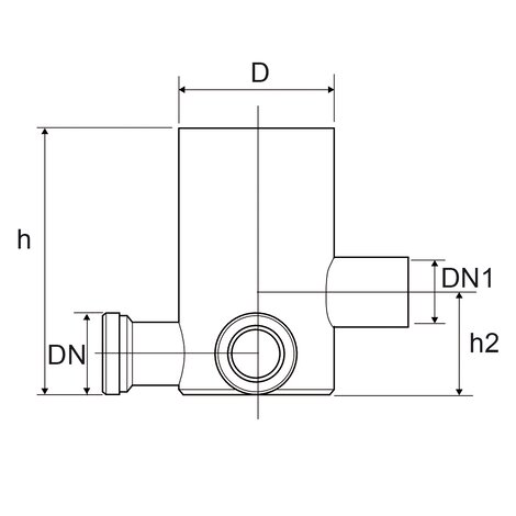 High trapped floor gulley