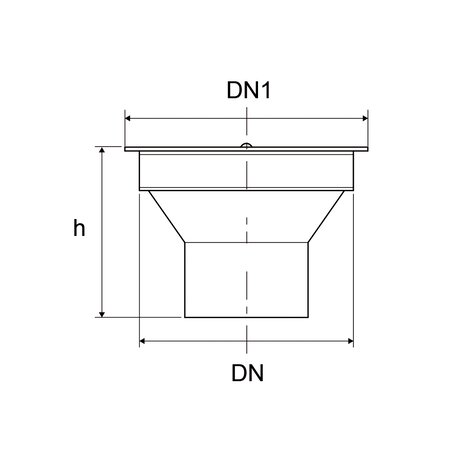 Inox grid with trap