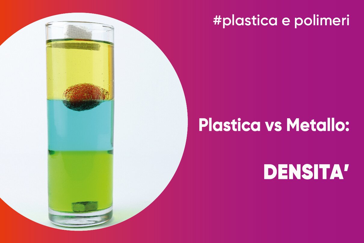 Plastica vs metallo: densità