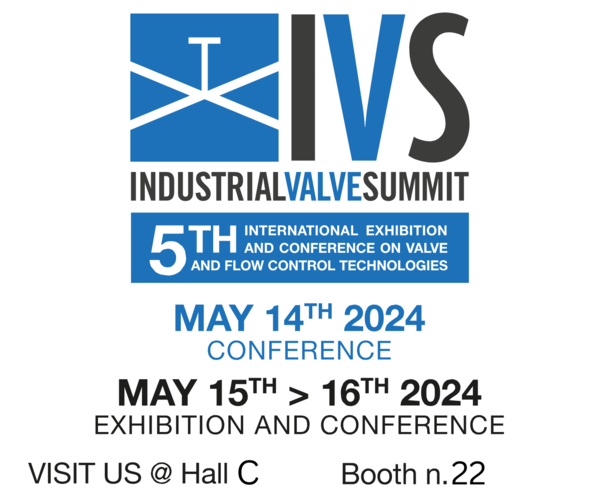 logo dell'evento IVS Industrial Valve Summit di Bergamo