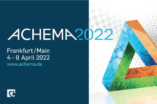 Aliaxis Italia Achema Francoforte locandina locandina invito Achema 2022 Francoforte