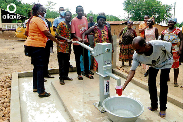 Aliaxis for access to drinking water: new wells in Ghana