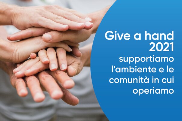 Il progetto GIVE A HAND 2021