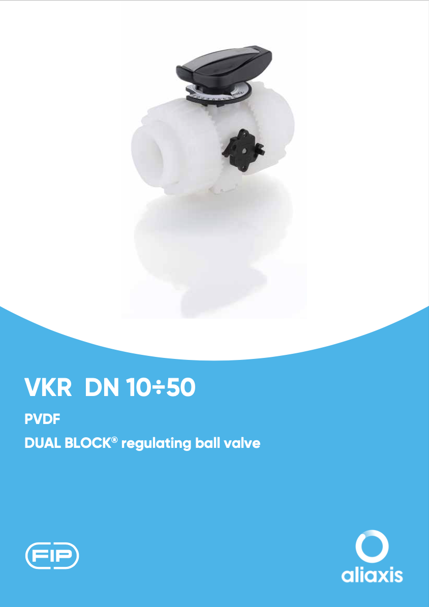VKR DN 10:50 PVDF Technical Catalogue