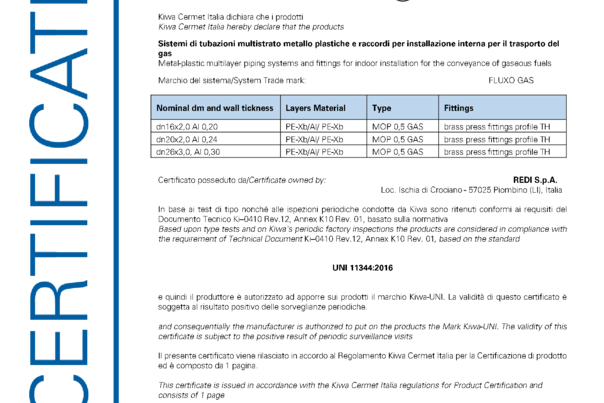 FLUXO - Kiwa - Fluxo System K 55985/06