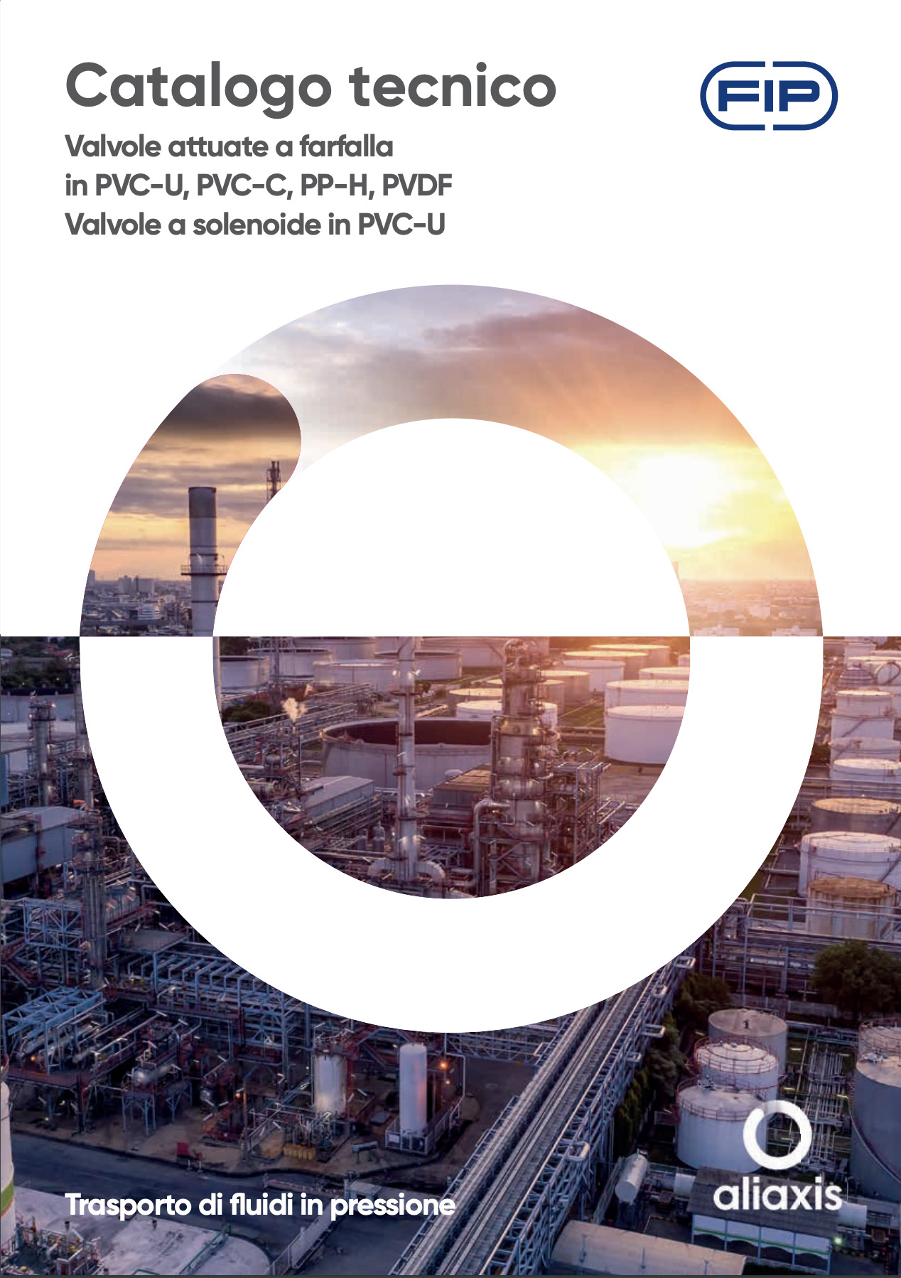 PVC-U, PVC-C, PP-H, PVDF butterfly actuated valves and solenoid technical catalogu
