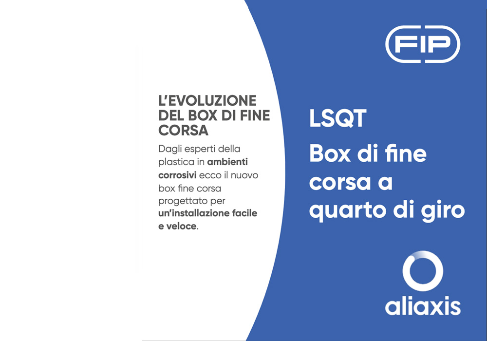 Leaflet nuovo box di fine corsa per valvole a quarto di giro