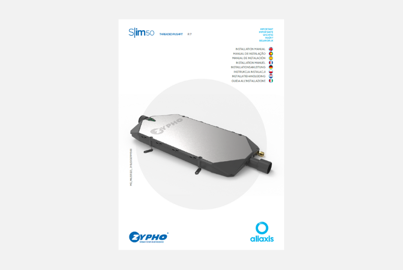 Manuale installazione Zypho Slim 50
