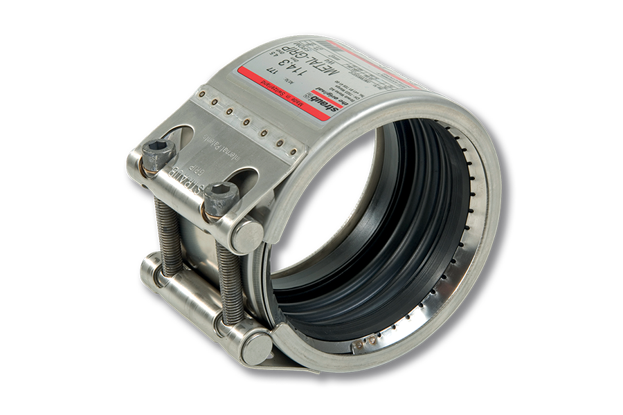Aliaxis-Italia-Straub-Metal-Grip Giunto Straub Metal-Grip in acciaio INOX