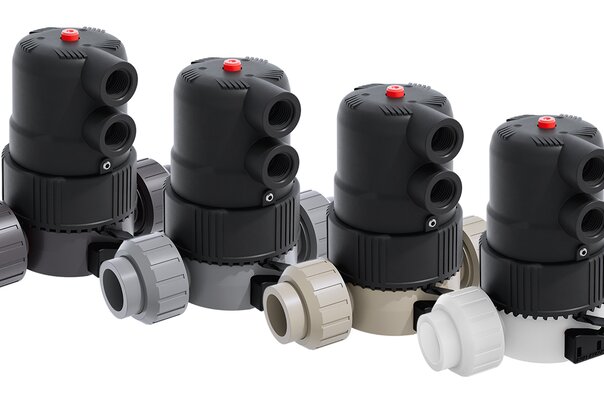 CK/CP: le nuove valvole a membrana compatte con tecnologia DualBlock® ad attuazione pneumatica