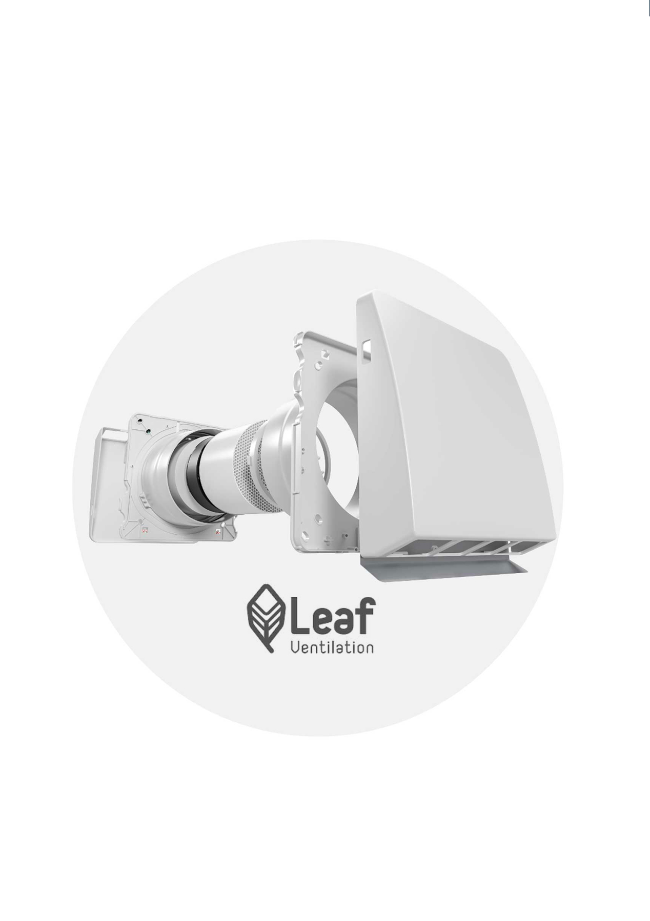 Leaf Basic, unità di ventilazione decentralizzata con recupero di calore dotata di modulo Wi-Fi