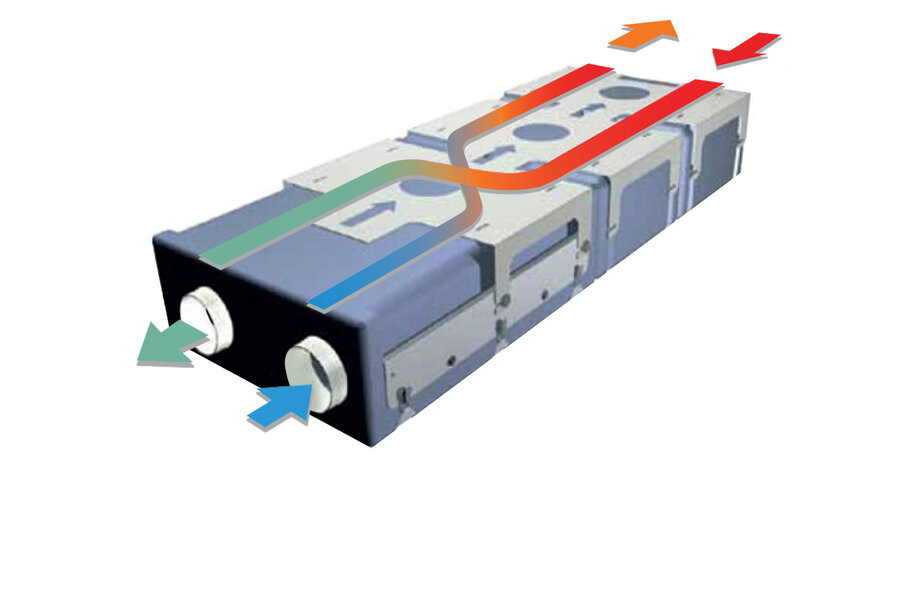 Aliaxis-Italia-VMC-recuperatore-macchina Macchina Recuperatore per la Ventilazione Meccanica Controllata