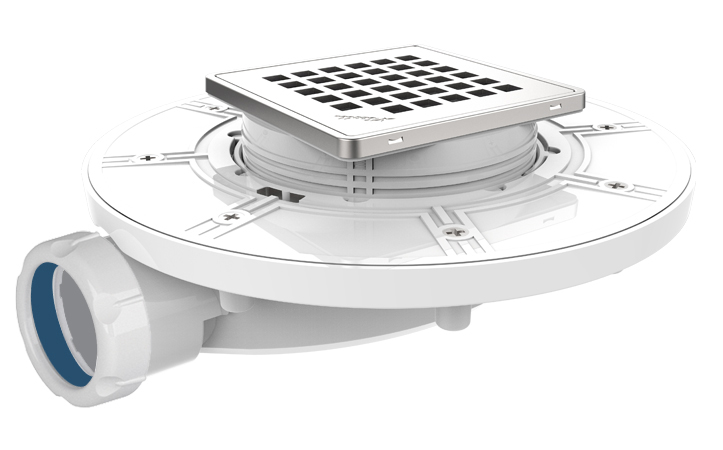 Sistema di sifonatura Magnetech chiusino DOCIA-XS per doccia 